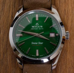 Đồng hồ Milus Snow Star Boreal Green Dial Watch có gì đặc biệt