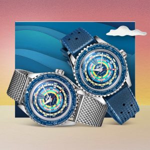 Mido ra mắt Đồng hồ giải nén Ocean Star WorldTimer